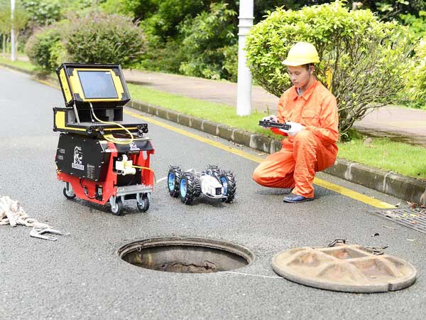 城东管道机器人检测
