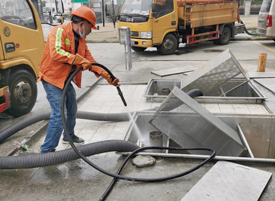 城东隔油池清理